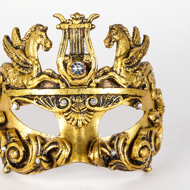 Detail eye_mask_barocco_cavalli_gold