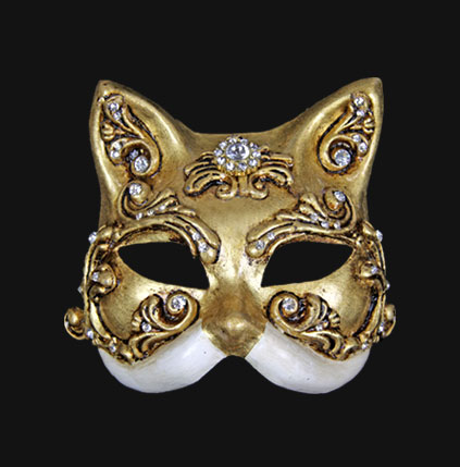 gatto_barocco_craquele_gold variant