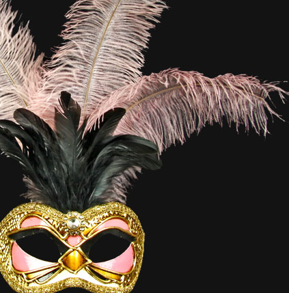 Detail eye_mask_piume_fly_pink