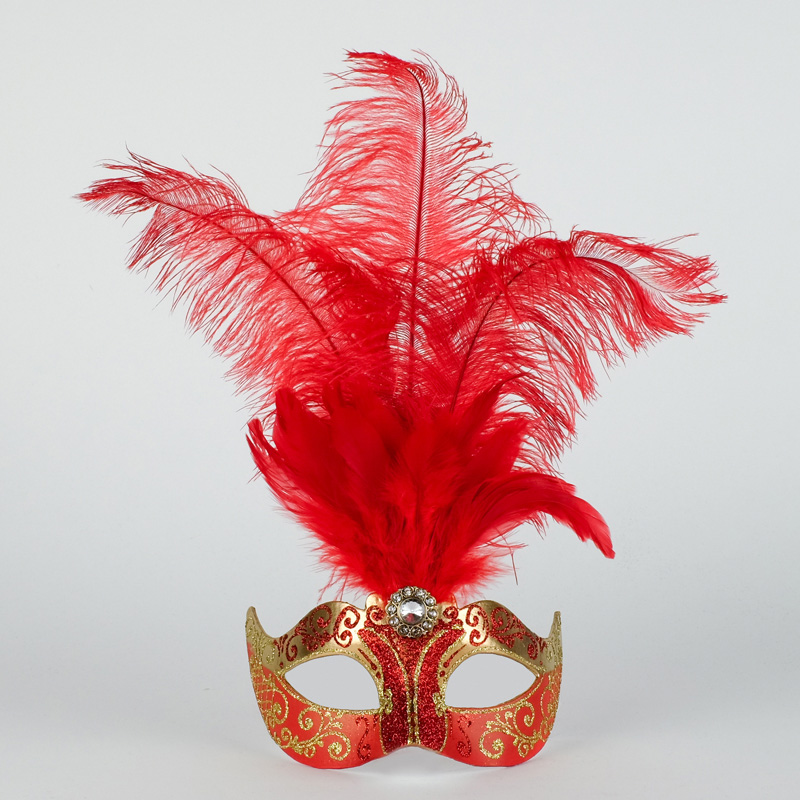 eye_mask_piume_stella_gold_red variant