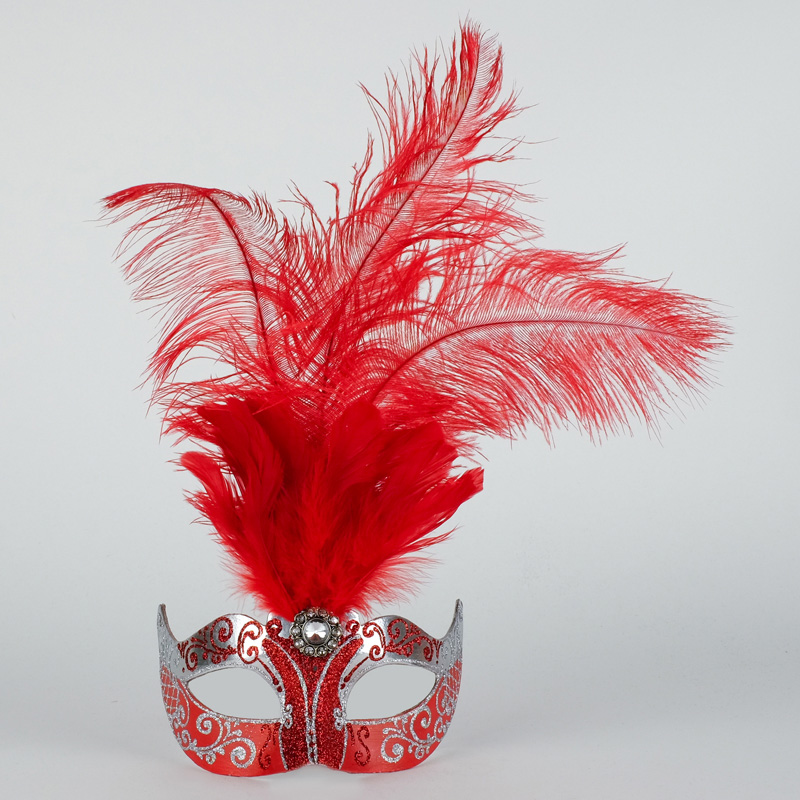 eye_mask_piume_stella_silver_red variant