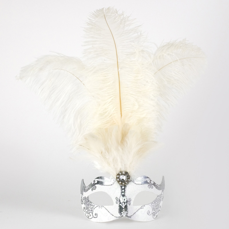 eye_mask_piume_stella_silver_white variant