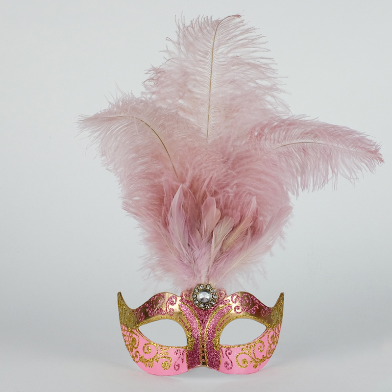 eye_mask_piume_stella_gold_pink variant