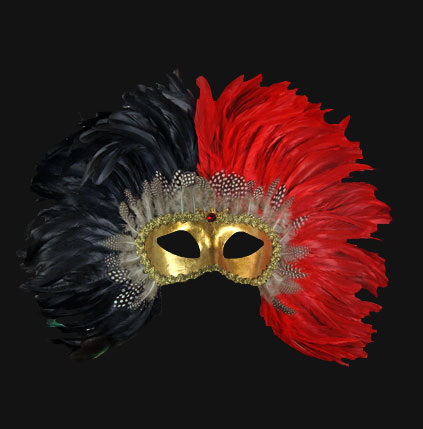 eye_mask_piume_reale_black_red variant