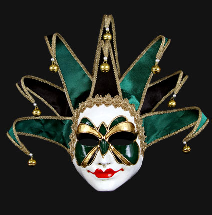 Volto Jolly Velluto Black/Green