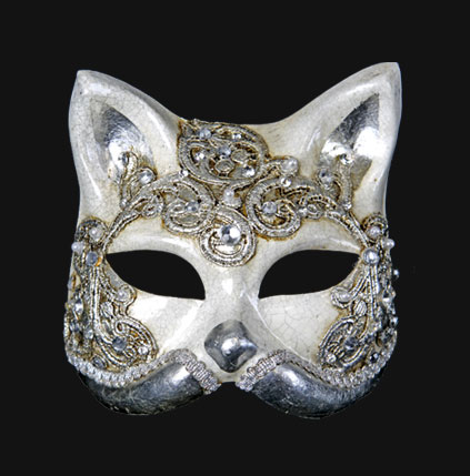 Gatto Macram� Craquel� Silver variant