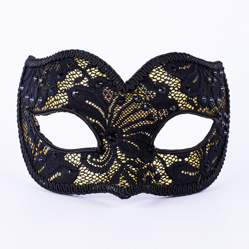 eye_mask_macrame_ballo_pizzo_gold_black variant