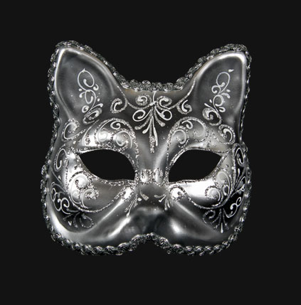 gatto_decor_aria_silver_black variant