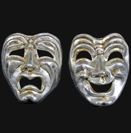commedia_tragedia_silver variant
