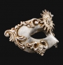 Profile eye_mask_barocco_sole_silver