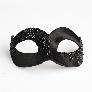 Detail colombina_asimmetrica_black_carta_alta_maschere_veneziane