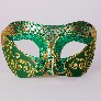 Detail eye_mask_settecento_brill_gold_green