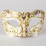Detail eye_mask_settecento_brill_gold_white