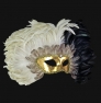 Profile eye_mask_piume_reale_black_white