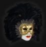 Profile volto_piume_sera_black