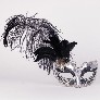 Detail eye_mask_can_can_silver_black
