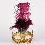 Detail eye_mask_sisi_gold_bordeaux