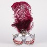 Detail eye_mask_sisi_silver_bordeaux