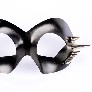 Colombina Hero Leather Spikes Silver