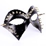 Profile Colombina Fifi Leather Spikes Silver