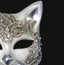 Gatto Macram� Craquel� Silver