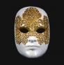 Detail volto_macrame_maschile_gold
