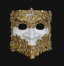 Detail bauta_macrame_gold_white