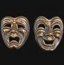 commedia_tragedia_bronze