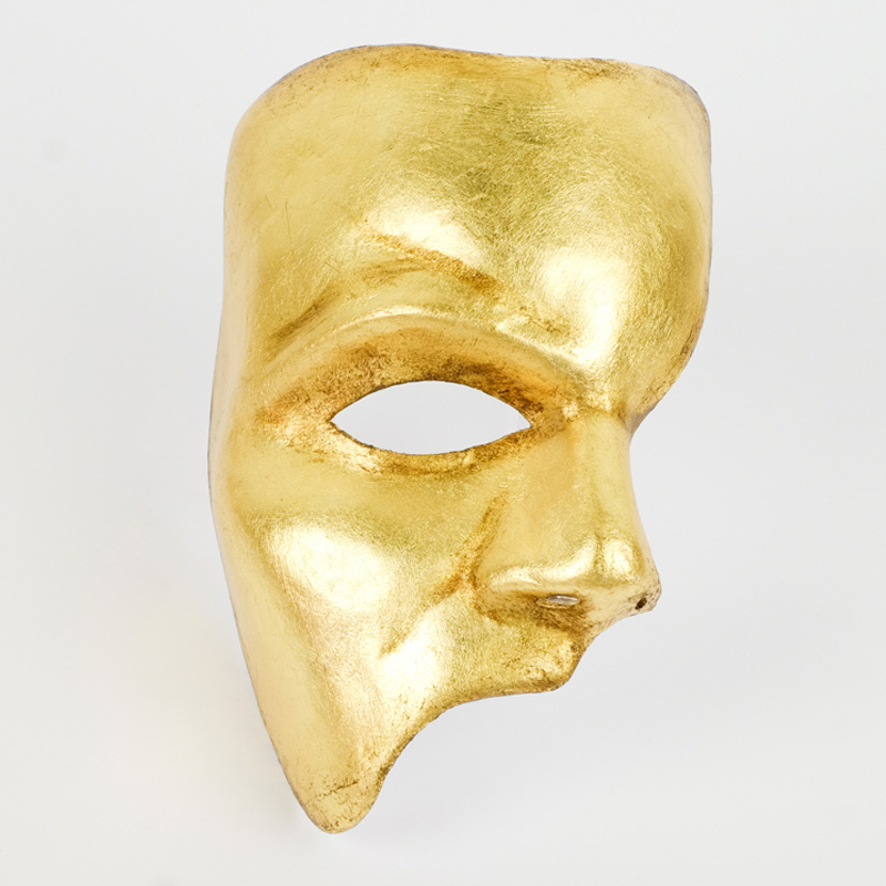 ベネチアンマスク Fantasma dell Opera Gold