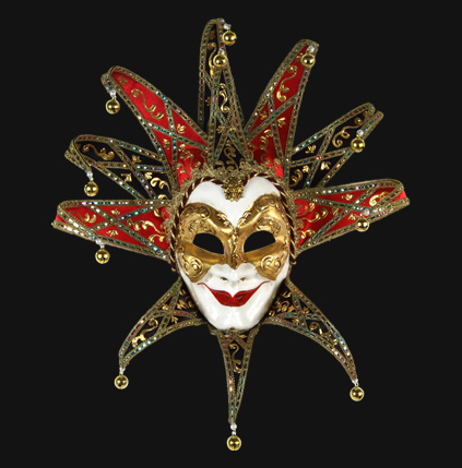 Carta Alta Venetian Masks - Jolly Joker & Jester Masks for your ...