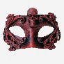 Detail eye_mask_barocco_skull_red