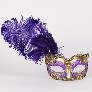 Detail eye_mask_can_can_gold_purple