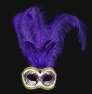 Detail eye_mask_piume_occhi_purple